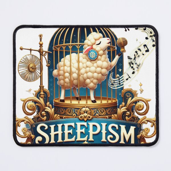 Item preview, Sheepism: The Singing Sheep in the Golden Cage (Fable Parody) designed and sold by Thpoar.