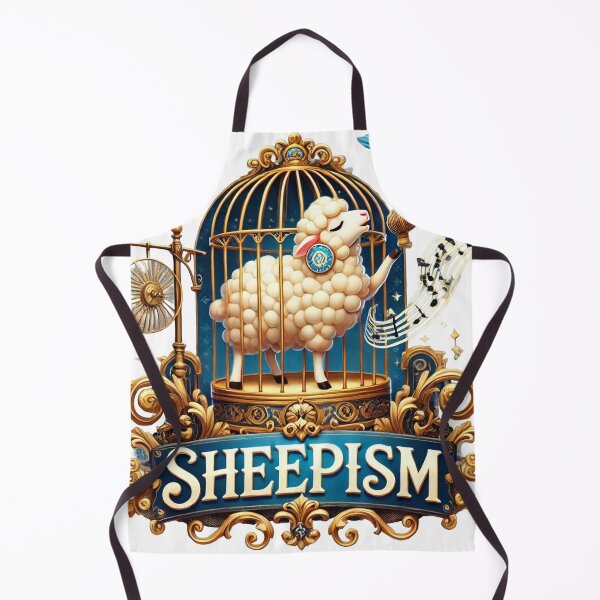 Item preview, Sheepism: The Singing Sheep in the Golden Cage (Fable Parody) designed and sold by Thpoar.