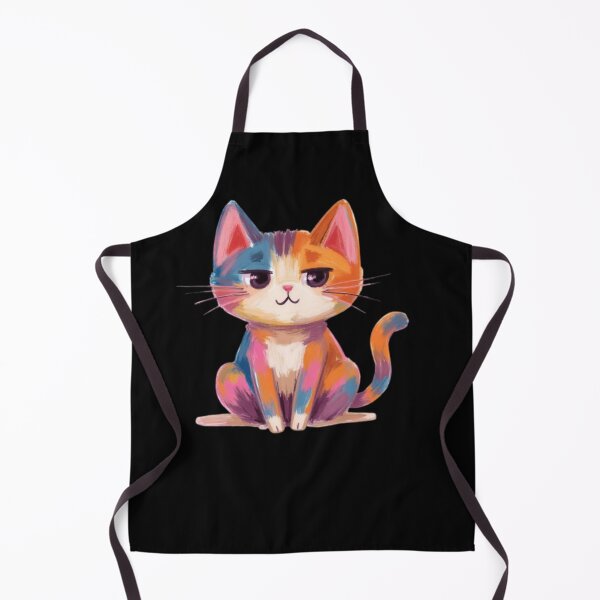 Item preview, smug calico cat fauvism art style designed and sold by cloudzer0000.