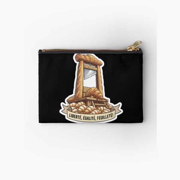Item preview, Everything I Am I Owe To Bread - Funny Croissant Guillotine Baker Pun designed and sold by SarashiArt.