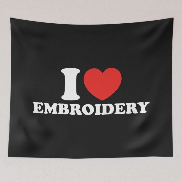 Item preview, I Love Embroidery designed and sold by shitpostee.