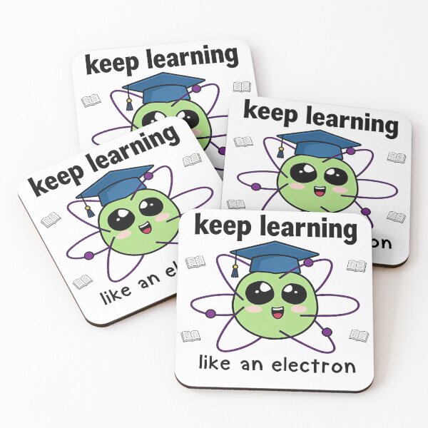 Item preview, Keep Learning Like an Electron – Cute Science Student Atomic Design designed and sold by truongloc246.