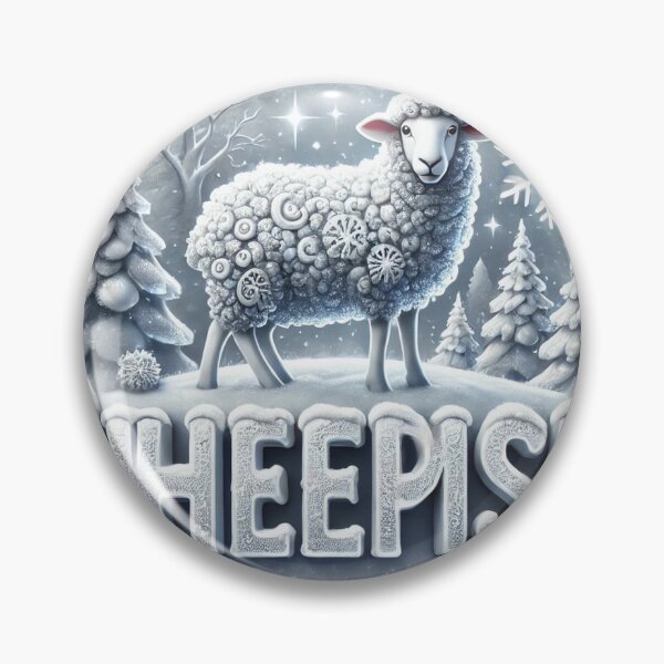 Item preview, Sheepism: The Great North Sheep of Winter (Majestic Frost Beast) designed and sold by Thpoar.
