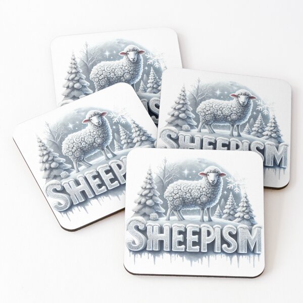 Item preview, Sheepism: The Great North Sheep of Winter (Majestic Frost Beast) designed and sold by Thpoar.
