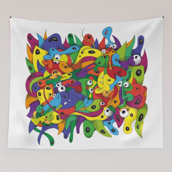 Item preview, Creature #26 - Strange characters designed and sold by liquid-print.