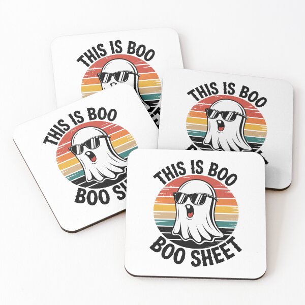 Item preview, This Is Boo Sheet Cool Ghost designed and sold by flagylART.