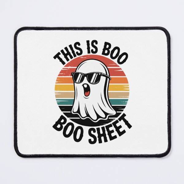 Item preview, This Is Boo Sheet Cool Ghost designed and sold by flagylART.