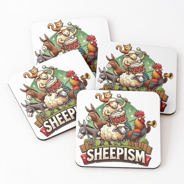 Item preview, Sheepism: The Wooly Band (Musical Animals Fable Parody) designed and sold by Thpoar.
