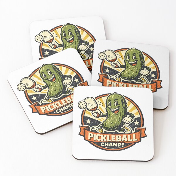 Item preview, Pickleball Gherkin – Vintage Fun Logo designed and sold by Dax Studio.