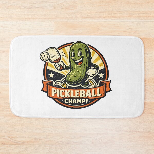 Item preview, Pickleball Gherkin – Vintage Fun Logo designed and sold by Dax Studio.
