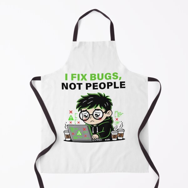 Item preview, I Fix Bugs Not People T-Shirt | Funny Programmer Developer Coding Shirt designed and sold by Design-Pro-21.
