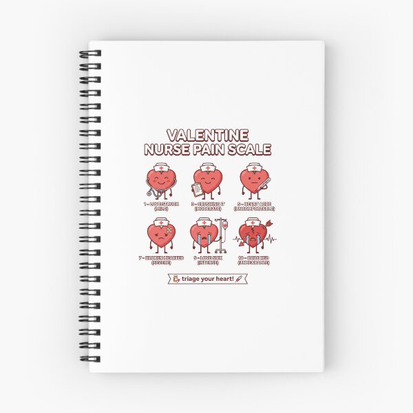 Item preview, Valentine Nurse Pain Scale - Funny Healthcare Triage Gift designed and sold by One More T-shirt.