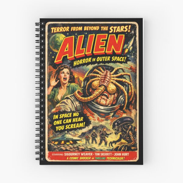 Item preview, Alien 1950s movie Comic designed and sold by Wanderdreaming.