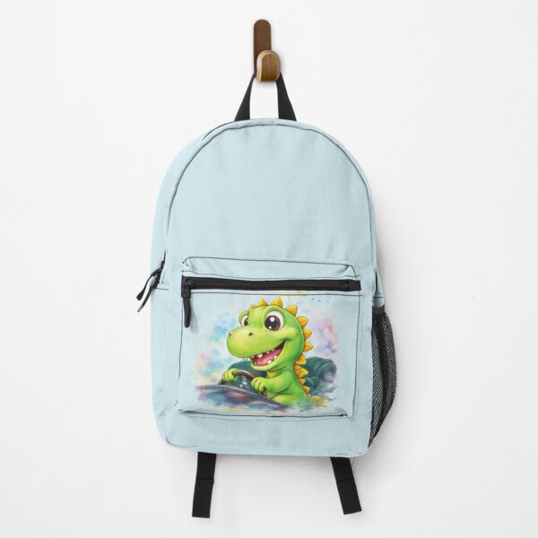 Item preview, Funny dragon racer kids animation art designed and sold by Natart1004.