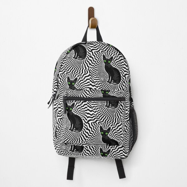 Item preview, Psycho Optical Sphynx Cat – Hypnotic Black & White Illusion Art | Trippy Animal Design designed and sold by paulo silveira.