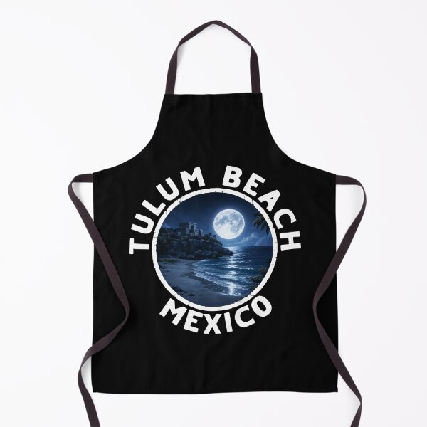 Item preview, Tulum Beach - Mexico (with White Lettering) designed and sold by VelvetRoom.