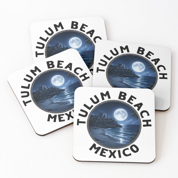 Item preview, Tulum Beach - Mexico (with Black Lettering) designed and sold by VelvetRoom.