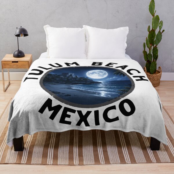 Item preview, Tulum Beach - Mexico (with Black Lettering) designed and sold by VelvetRoom.