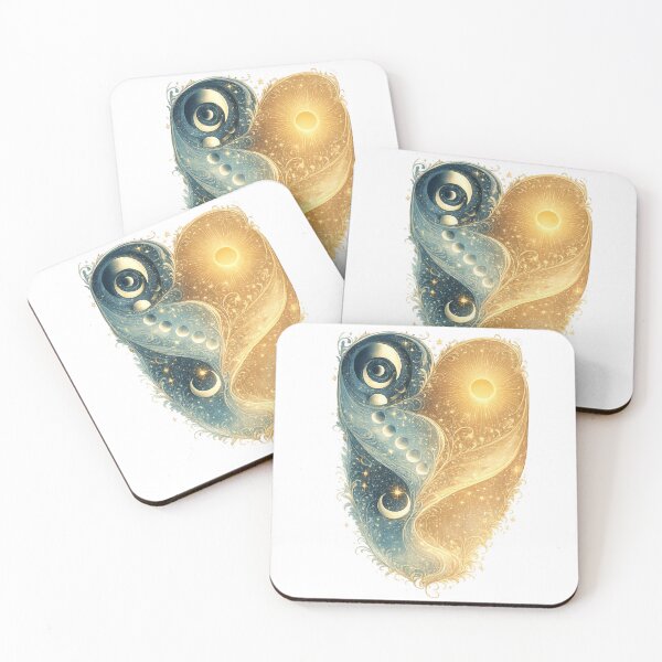 Item preview, Yin Yang Celestial Sun and Moon designed and sold by V-ForAll.