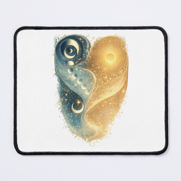 Item preview, Yin Yang Celestial Sun and Moon designed and sold by V-ForAll.