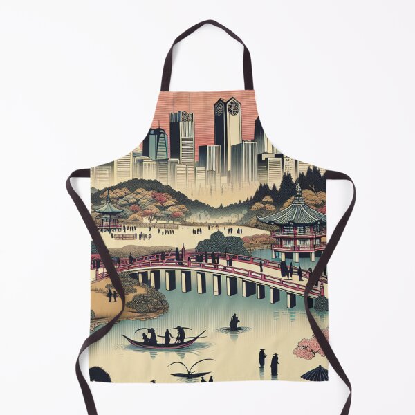 Item preview, Belo Horizonte Brazil Ukiyo-e Pampulha Modern Ensemble Japanese Art designed and sold by Vandy Fullam.
