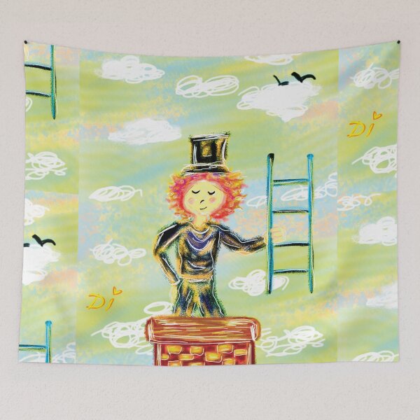 Item preview, Chimney sweep who brings good luck designed and sold by Dilyana Rumenova - Shantabella.