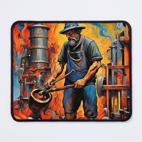 Item preview, Hephaestus at work designed and sold by George Hutton Hunter.