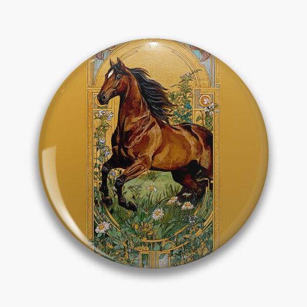 Item preview, Gallop Through Bloom: Wild Beauty in Motion designed and sold by Helios Be. Lavsh.