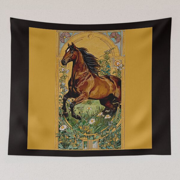 Item preview, Gallop Through Bloom: Wild Beauty in Motion designed and sold by Helios Be. Lavsh.