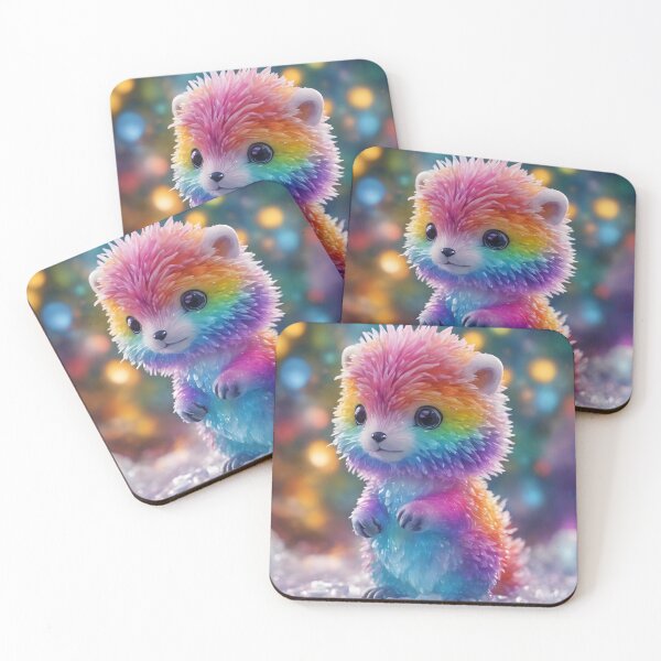 Artikelvorschau, Regenbogen-Fantasiewesen entworfen und verkauft von KeiraSlackDesigns.