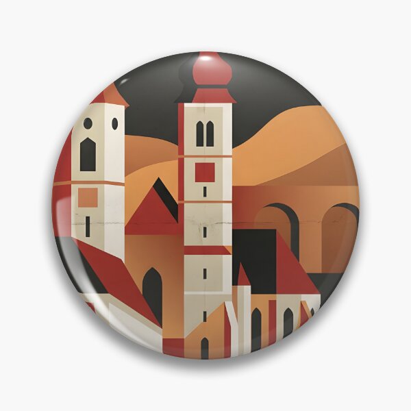 Artikelvorschau, Sankt Pölten, Österreich, Retro, Vintage, Reisen, Tourismus entworfen und verkauft von TravelersGems.