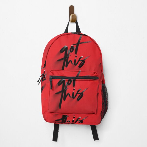 Item preview, Bold "Got This" Black Brush Typography Red Art designed and sold by DGtaLrtcom.