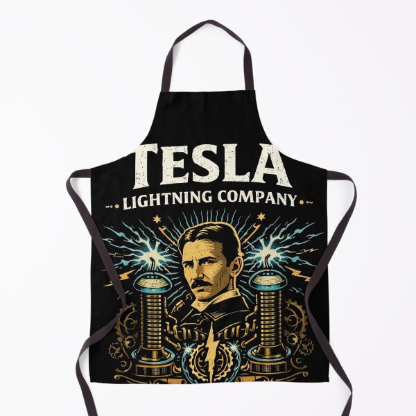 Item preview, Tesla Lightning Company Retro Design designed and sold by Retr0Tshirts.