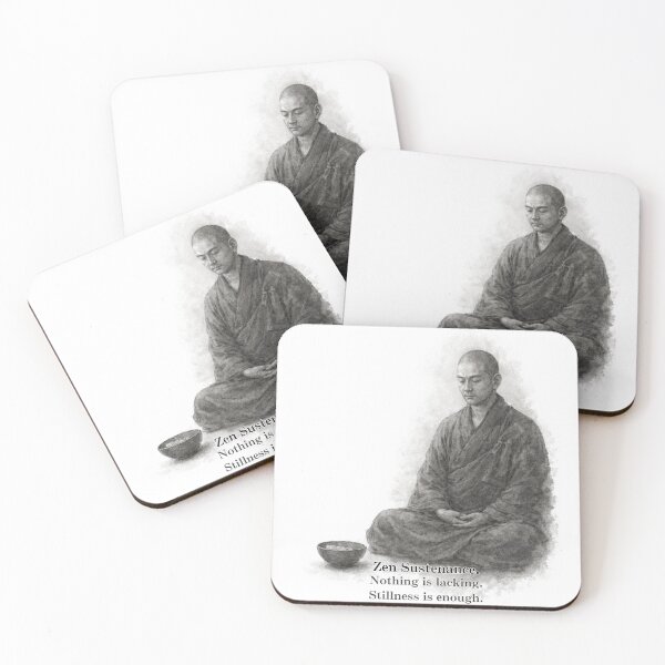 Item preview, Zen Sustenance – Nothing Is Lacking, Stillness Is Enough designed and sold by Yohei-Studio.