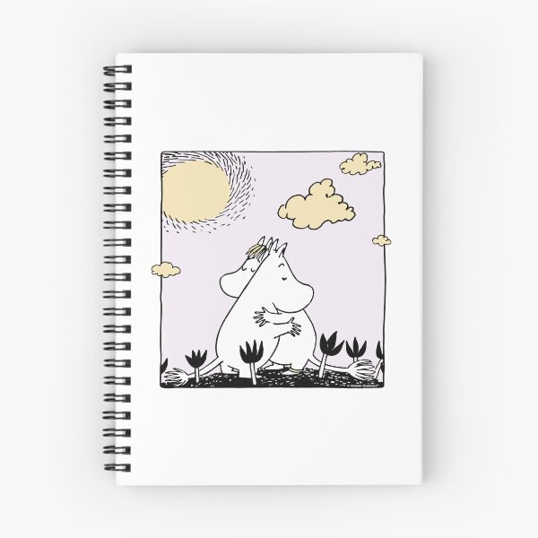 Item preview, Moomintroll & Snorkmaiden Hugging Love designed and sold by MoominStore.