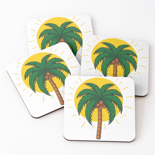 Item preview, Golden Sun Of A Beach | Palm Tree Sunrise designed and sold by Art for Every Person.