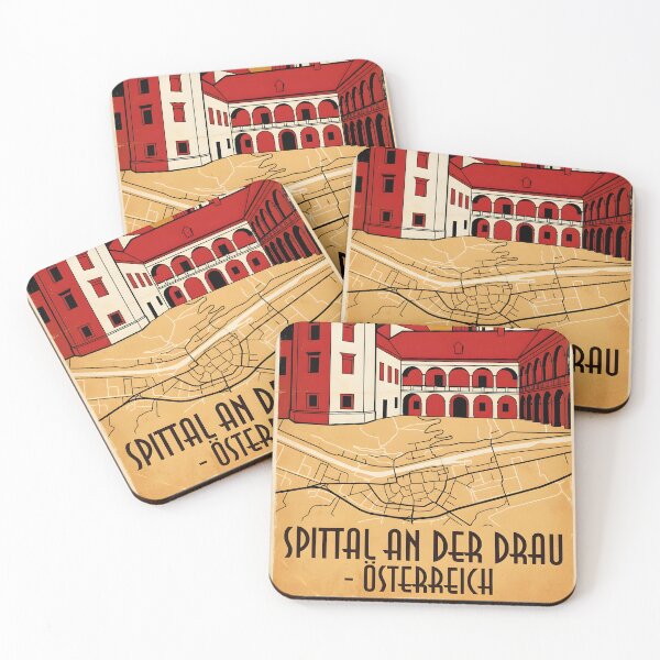 Item preview, Spittal An Der Drau Austria Retro Vintage Travel Tourism B designed and sold by TravelersGems.