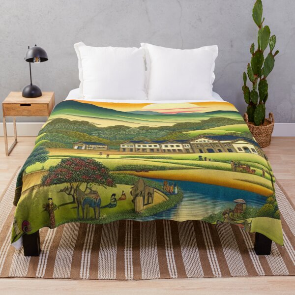 Item preview, Sorocaba Brazil Ukiyo-e River Landscape Traditional Japanese Style Art designed and sold by Vandy Fullam.