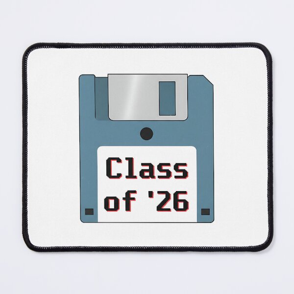 Item preview, Retro Floppy Disk Class of 2026 Graduation designed and sold by Silent Watch Threads..