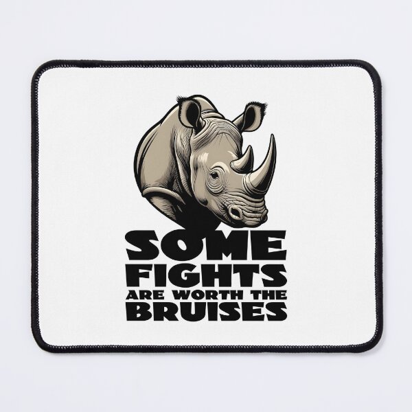 Item preview, Save The Rhino Fights Worth The Bruises. designed and sold by Mr Lee.