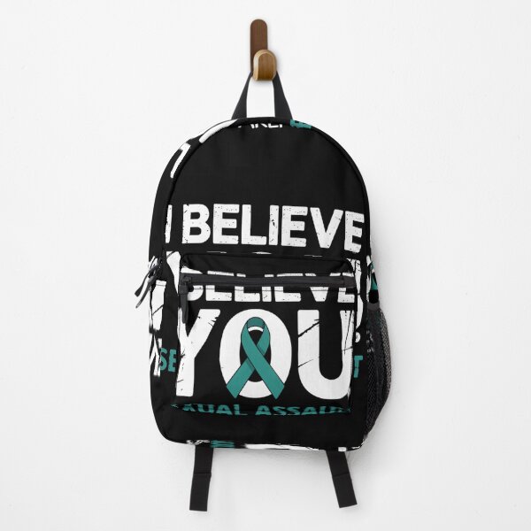 Item preview, I Believe You Sexual Assault Awareness Teal Ribbon Support designed and sold by cosmicncozyS.