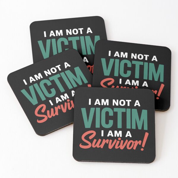 Item preview, I Am Not a Victim I Am a Survivor Sexual Assault Awareness designed and sold by cosmicncozyS.