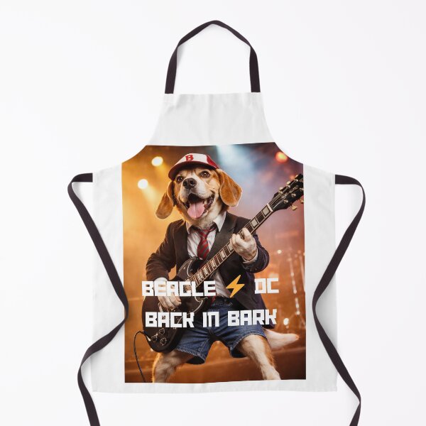 Item preview, Back in Bark – Beagle Rock Star T-Shirt designed and sold by ArthurShu.