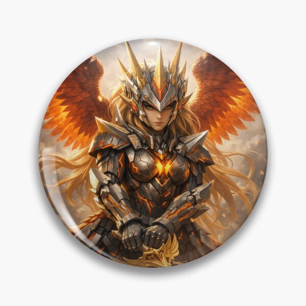 Item preview, (Mecha Girl) Solaris Ascendant: The Ember-Crowned Vanguard designed and sold by Evorron.