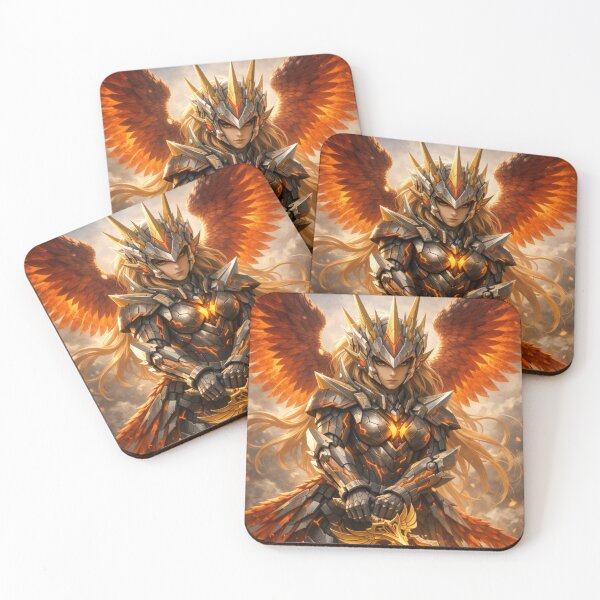 Item preview, (Mecha Girl) Solaris Ascendant: The Ember-Crowned Vanguard designed and sold by Evorron.