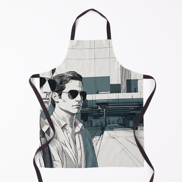 Item preview, Two men in shades in city designed and sold by anytka.