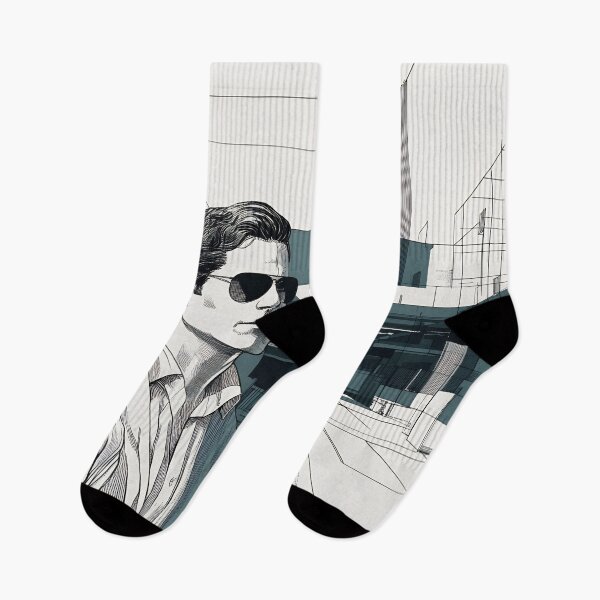 Item preview, Two men in shades in city designed and sold by anytka.
