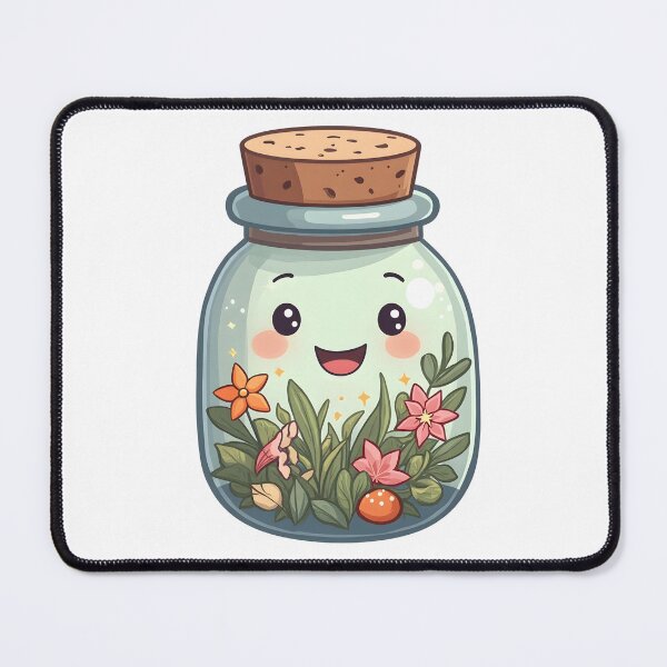 Item preview, Enchanted Herb Jar Buddy designed and sold by santi-ia.