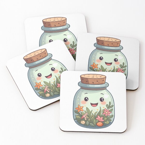 Item preview, Enchanted Herb Jar Buddy designed and sold by santi-ia.