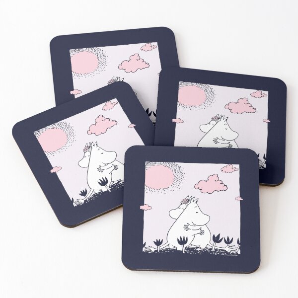 Item preview, Moomintroll & Snorkmaiden Love Hugs designed and sold by MoominStore.